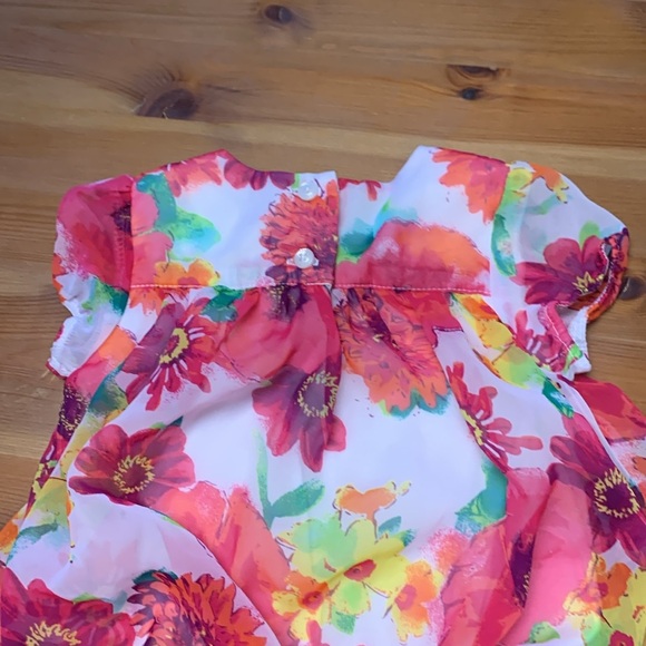 5 for 25 Place Girls Summer Dress w Ballon Hem - Picture 4 of 8